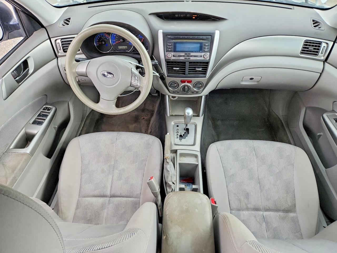 2009 Subaru Forester 2.5x White vin: JF2SH61659H778169