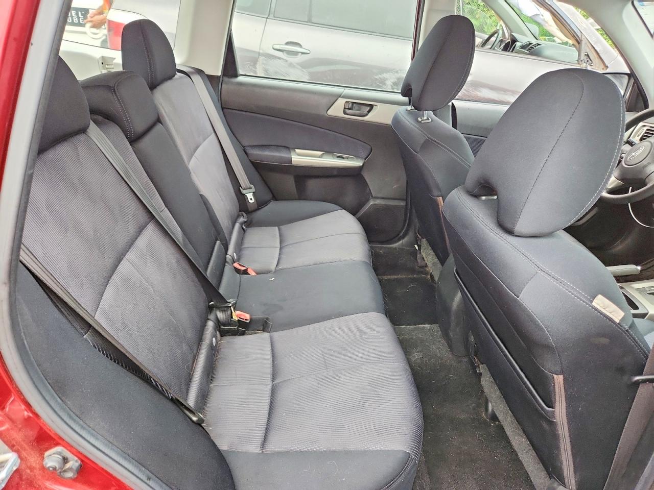 2009 Subaru Forester 2.5x Burgundy vin: JF2SH61669H753393
