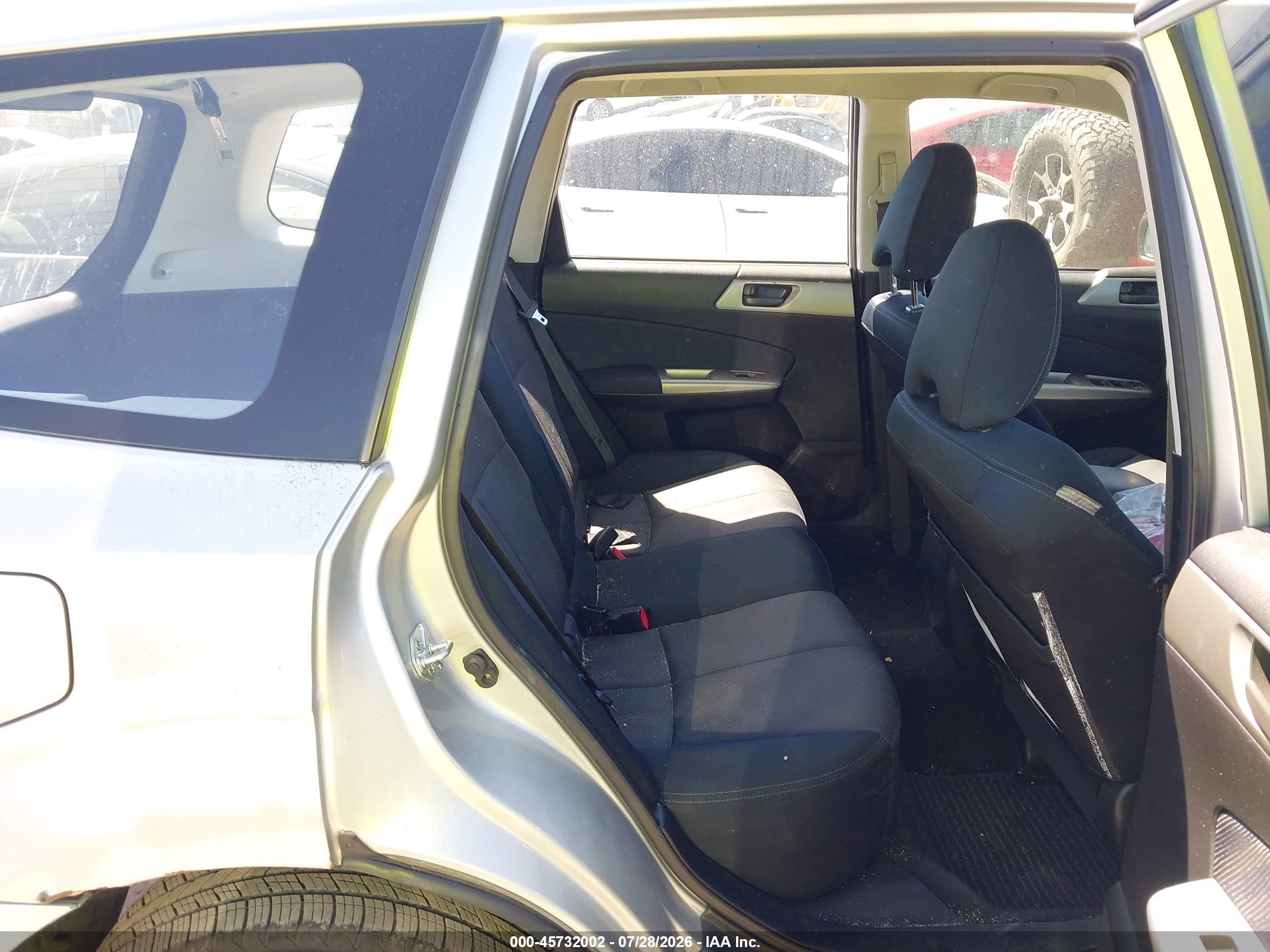 2009 Subaru Forester 2.5x Gray vin: JF2SH61669H757279