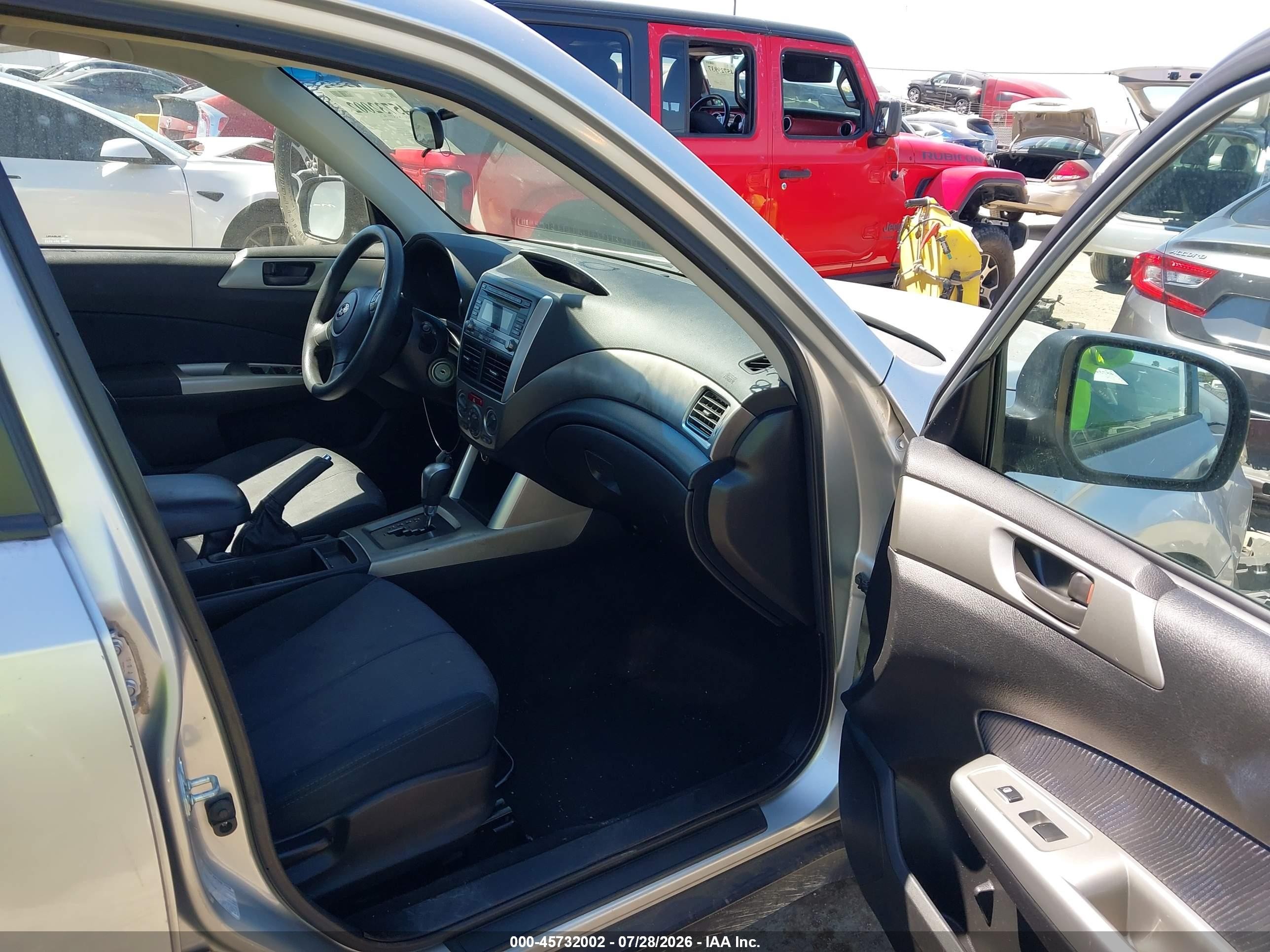 2009 Subaru Forester 2.5x Gray vin: JF2SH61669H757279