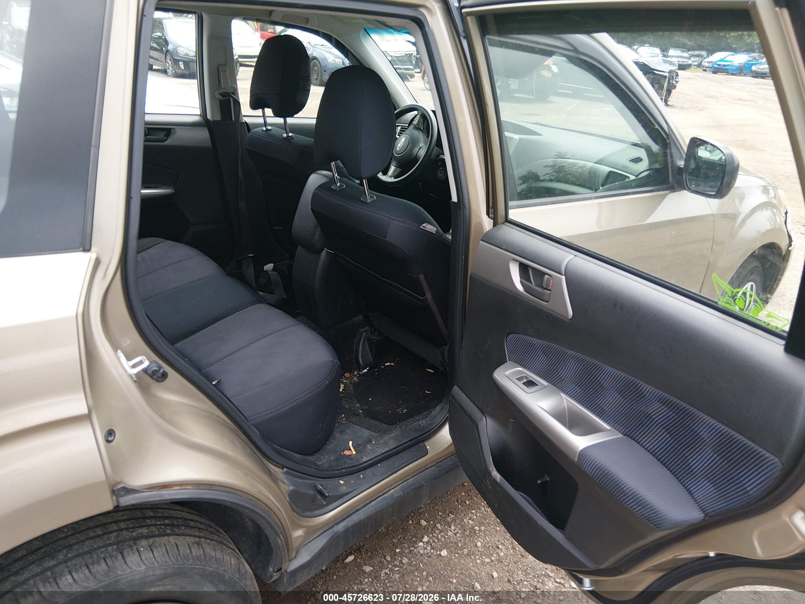 2009 Subaru Forester 2.5x Зеленый vin: JF2SH61669H793764