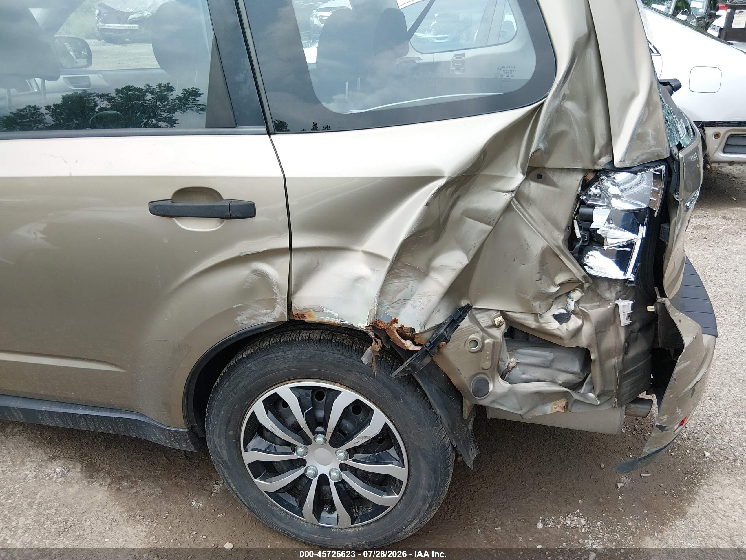 2009 Subaru Forester 2.5x Зеленый vin: JF2SH61669H793764