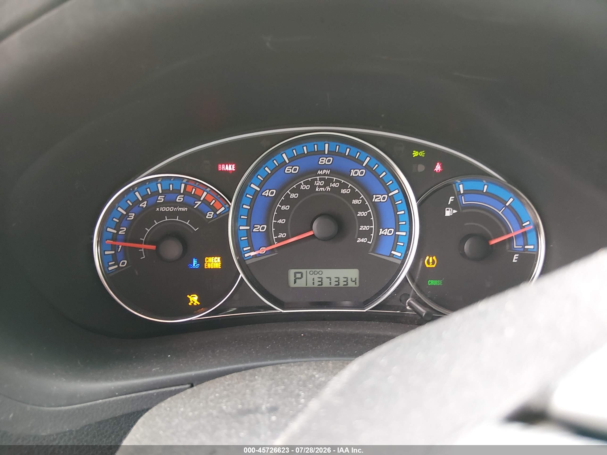 2009 Subaru Forester 2.5x Зеленый vin: JF2SH61669H793764
