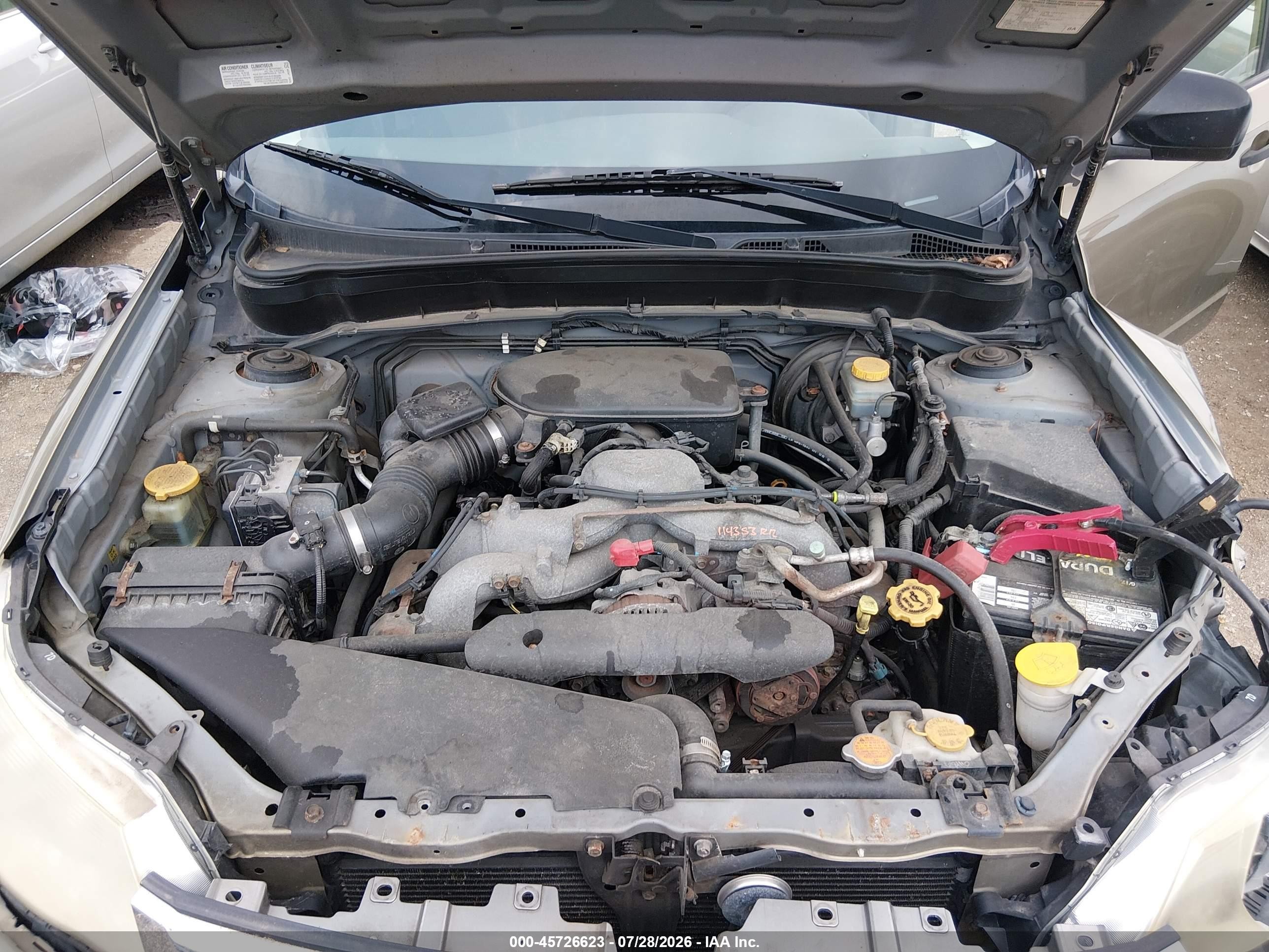 2009 Subaru Forester 2.5x Зеленый vin: JF2SH61669H793764