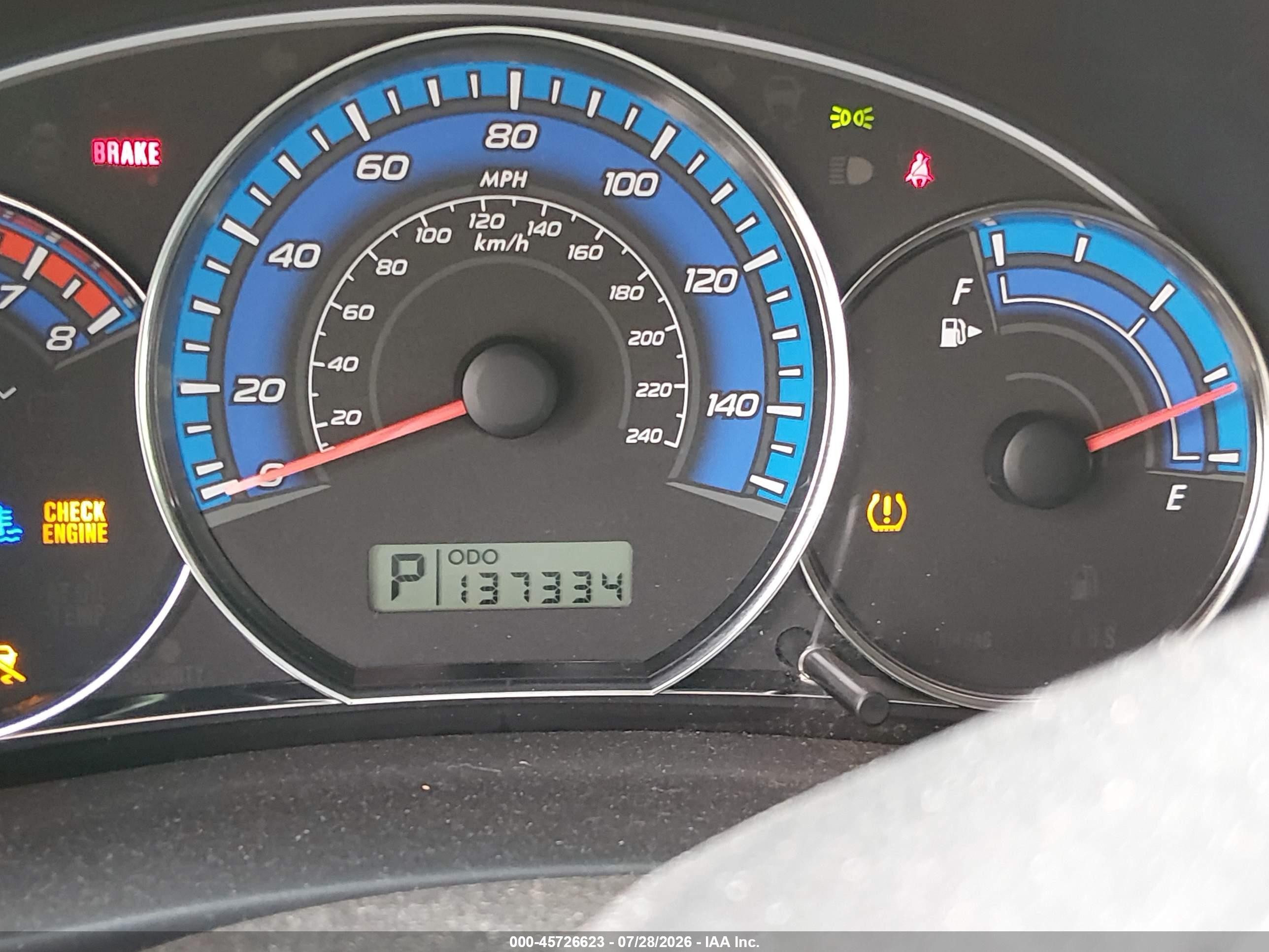 2009 Subaru Forester 2.5x Зеленый vin: JF2SH61669H793764