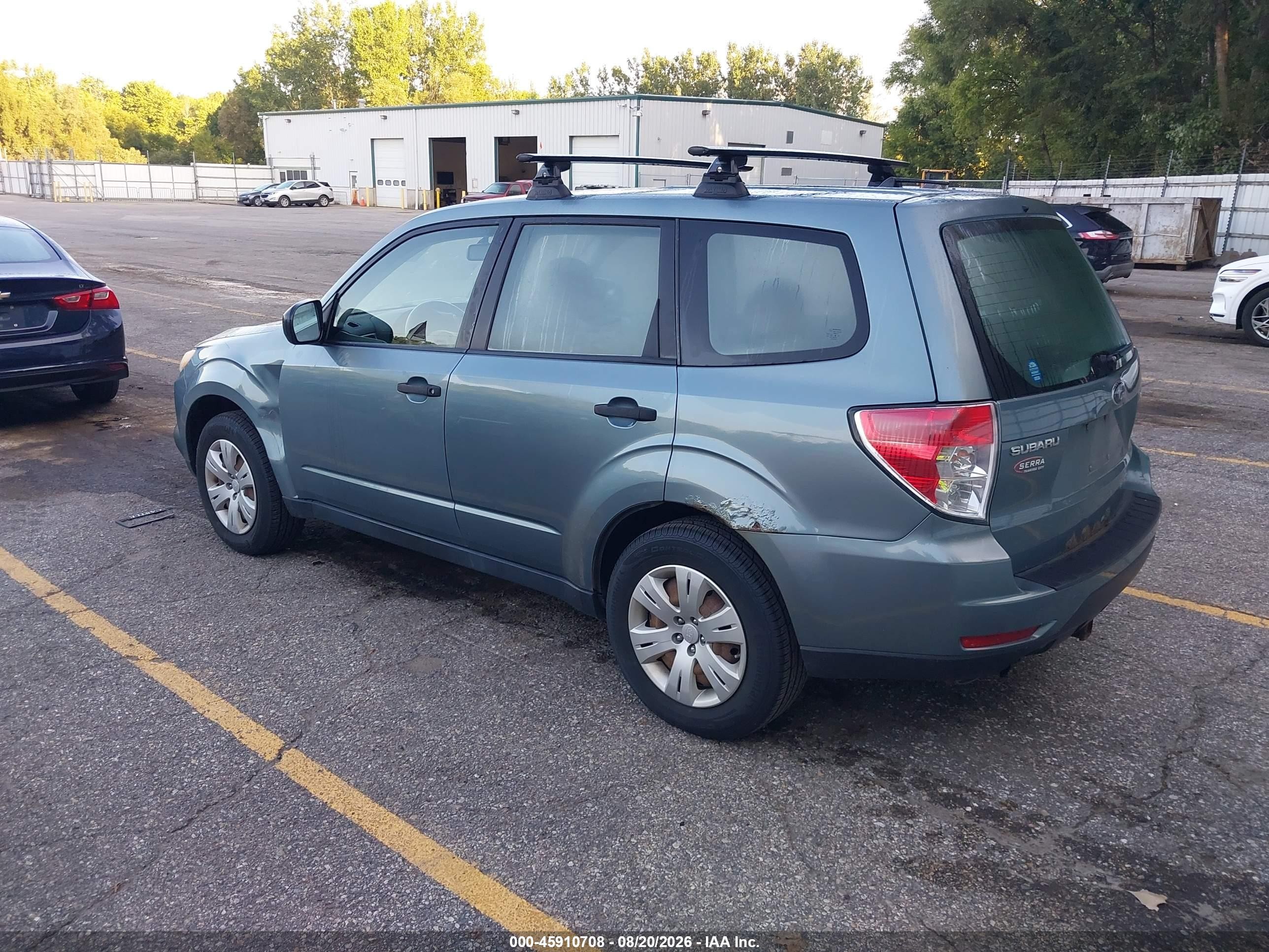 2009 Subaru Forester 2.5x Teal vin: JF2SH61679H721648