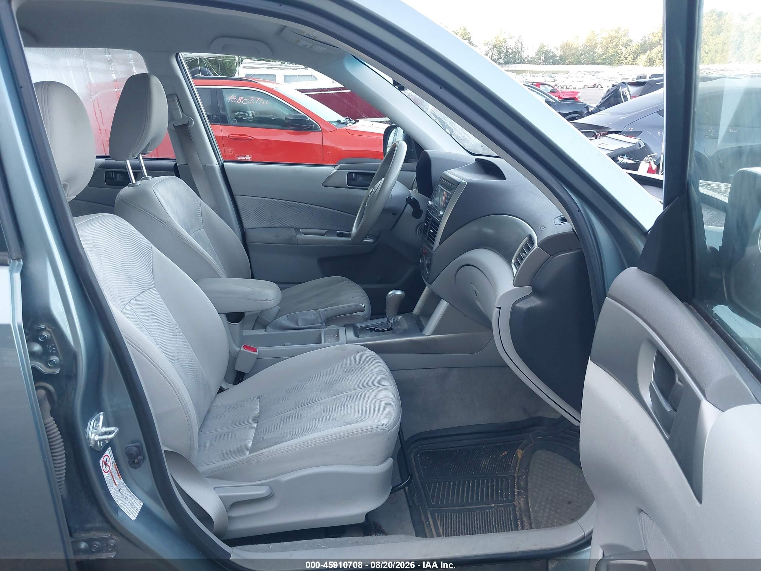 2009 Subaru Forester 2.5x Teal vin: JF2SH61679H721648