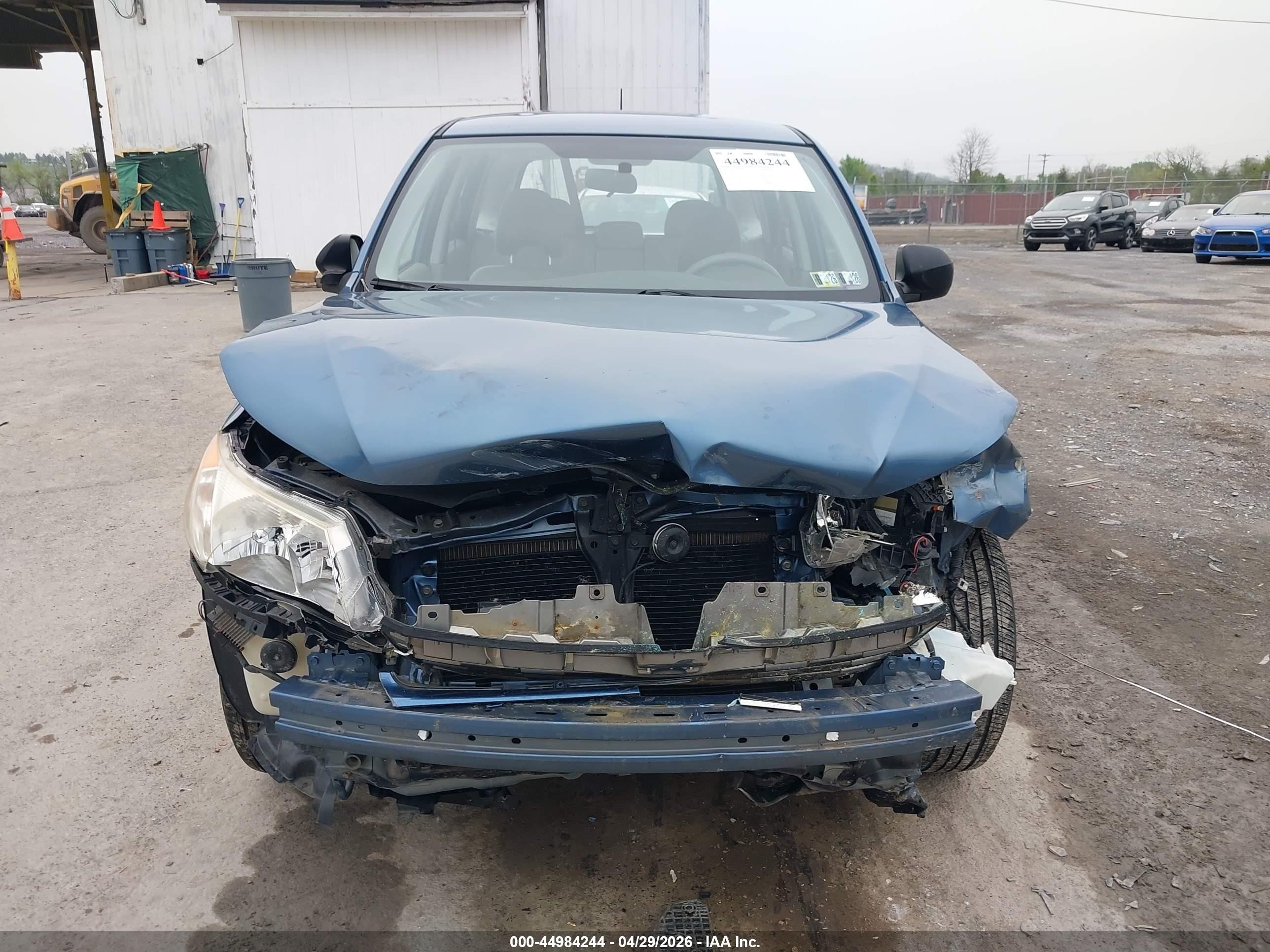 2009 Subaru Forester 2.5x Blue vin: JF2SH61679H729667