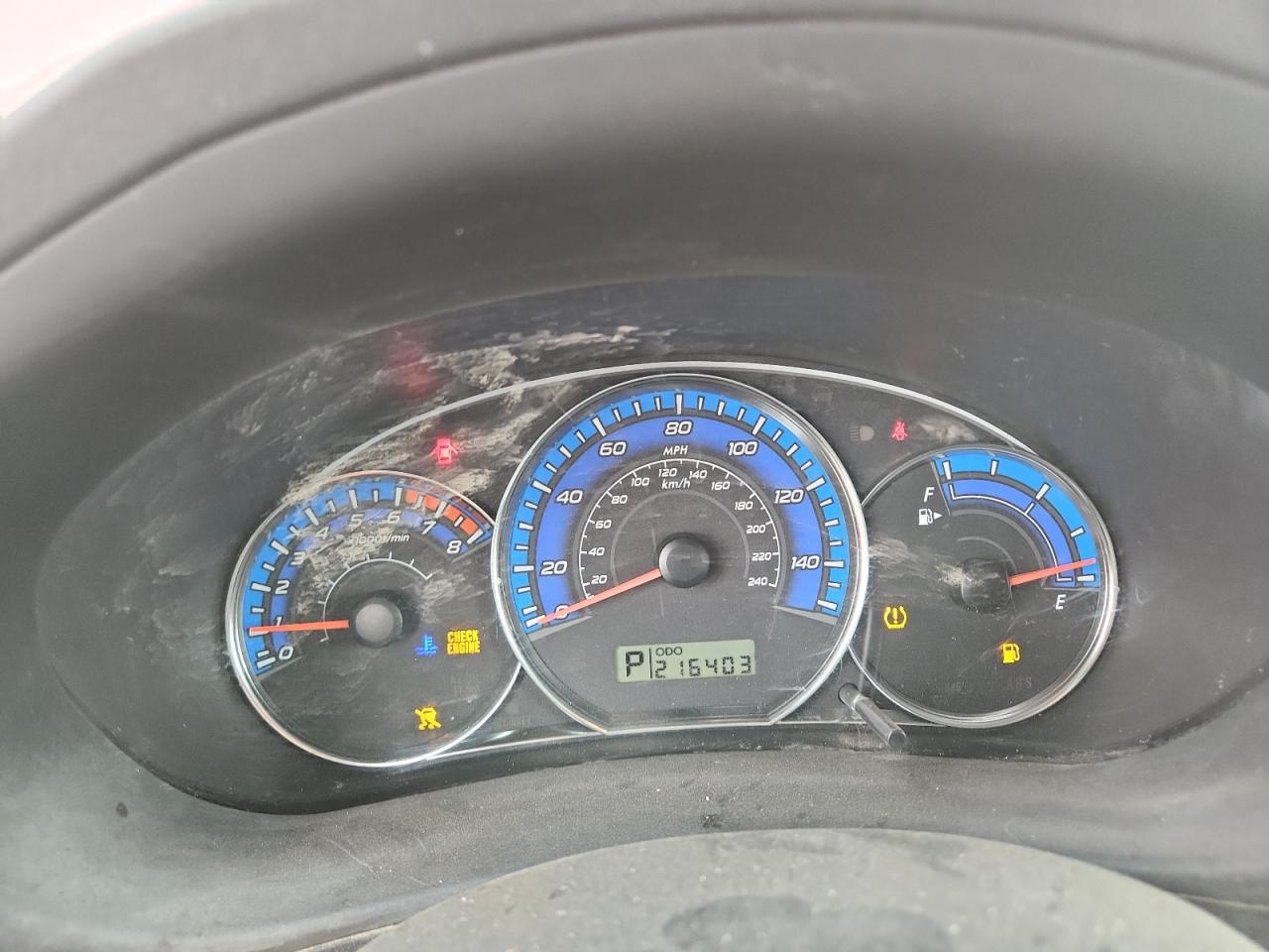 2009 Subaru Forester 2.5x Maroon vin: JF2SH61679H774012