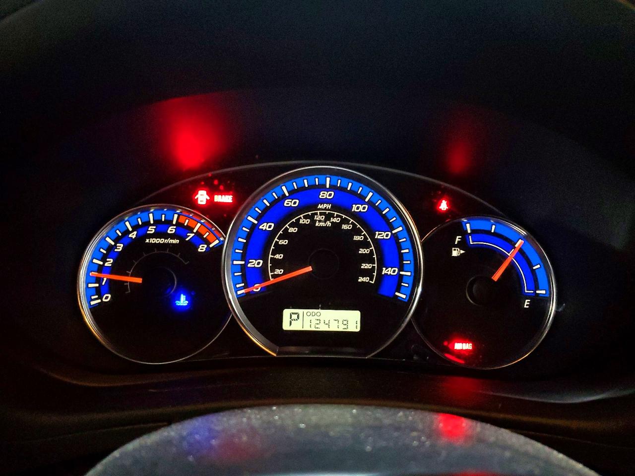 2009 Subaru Forester 2.5x Red vin: JF2SH61679H795314