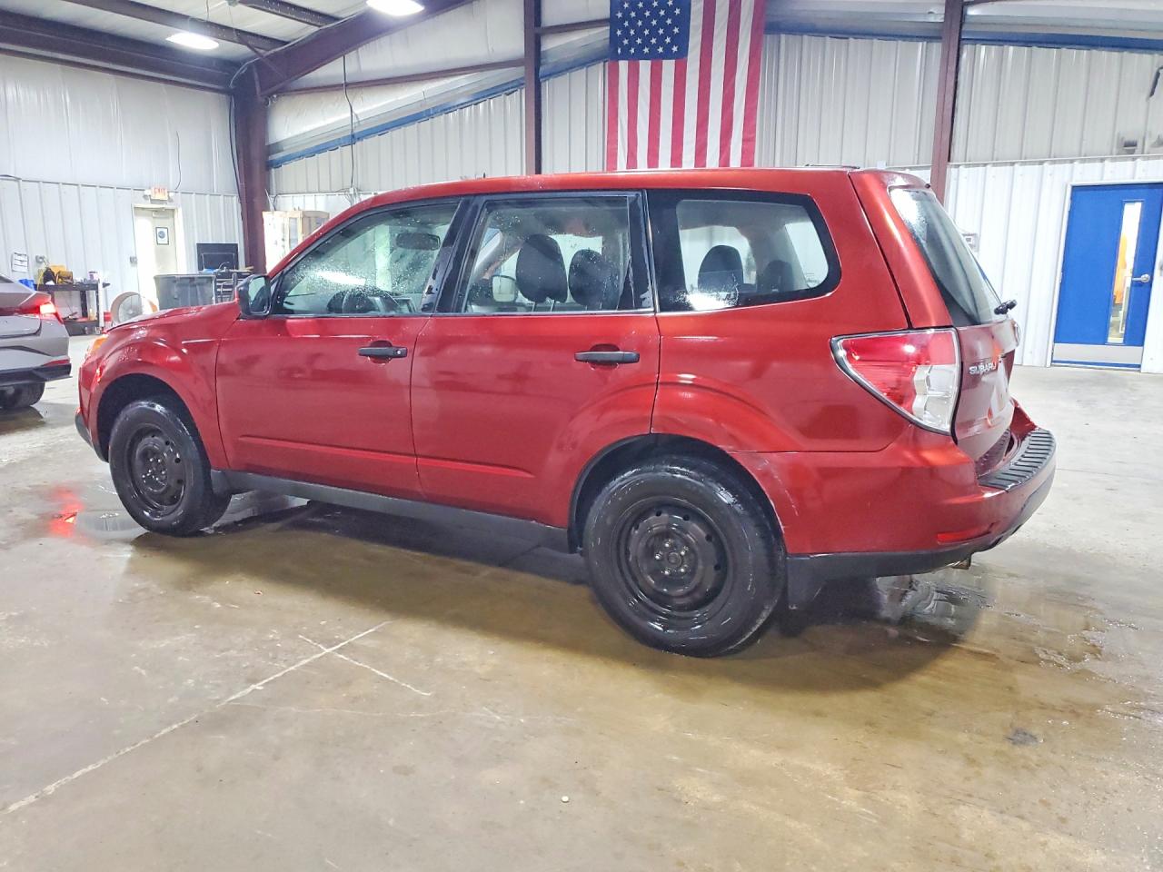2009 Subaru Forester 2.5x Red vin: JF2SH61679H795314