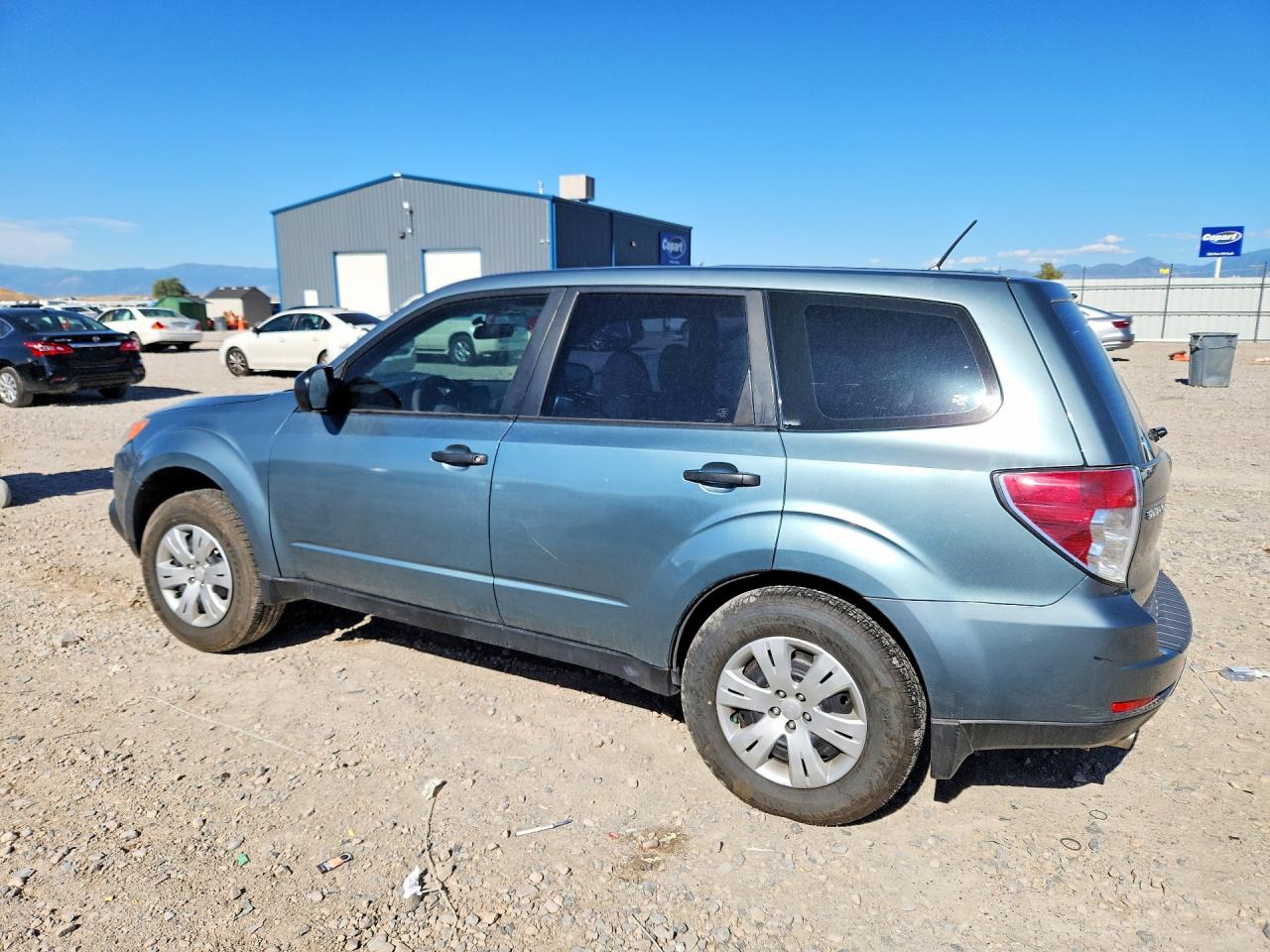 2009 Subaru Forester 2.5x Blue vin: JF2SH61689H729239