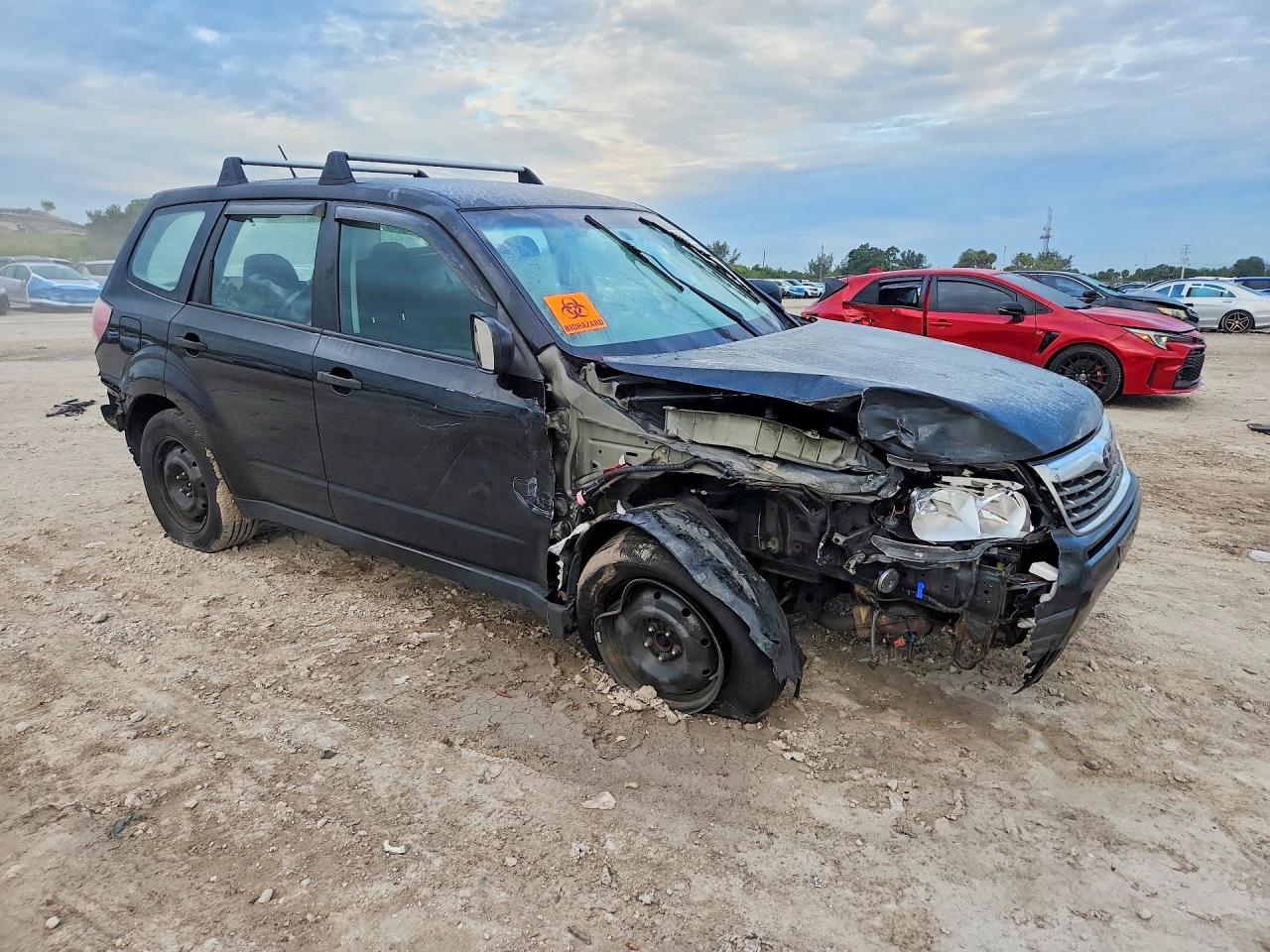 2009 Subaru Forester 2.5x Black vin: JF2SH61689H792518