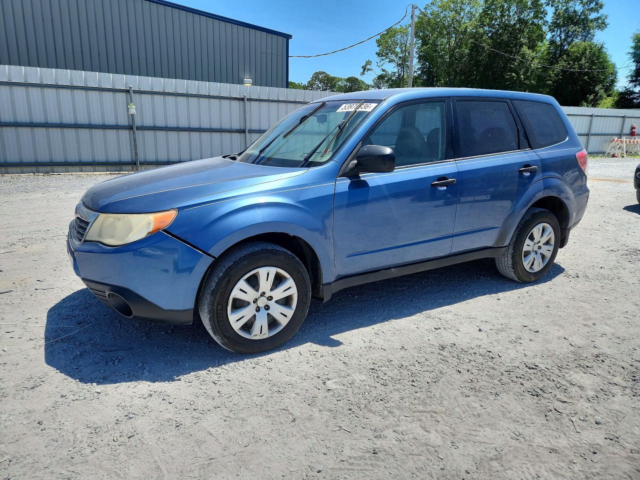 2009 Subaru Forester 2.5x Blue vin: JF2SH61699H741724