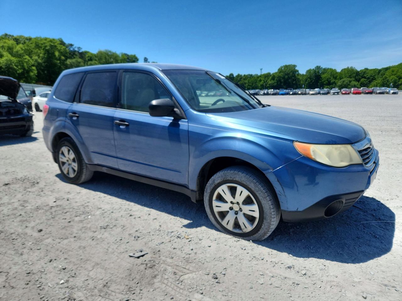 2009 Subaru Forester 2.5x Blue vin: JF2SH61699H741724