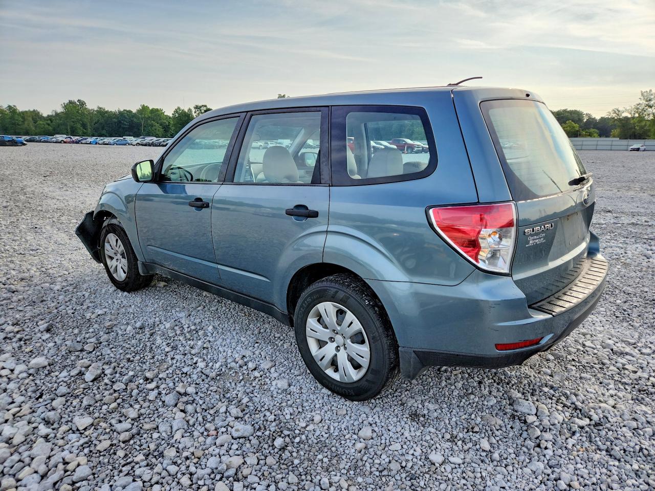 2009 Subaru Forester 2.5x Синий vin: JF2SH61699H743098