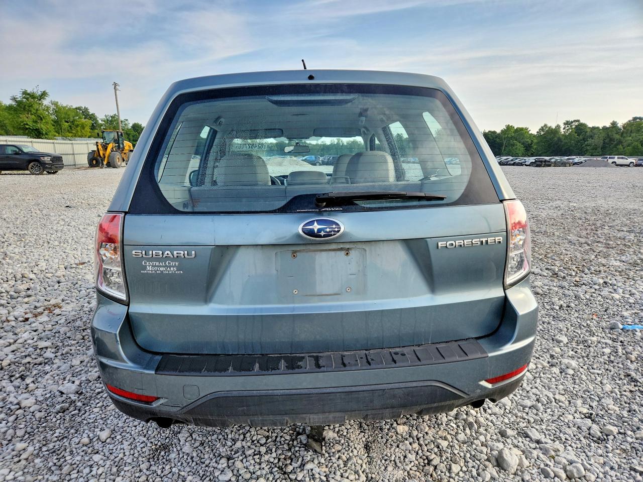 2009 Subaru Forester 2.5x Синий vin: JF2SH61699H743098