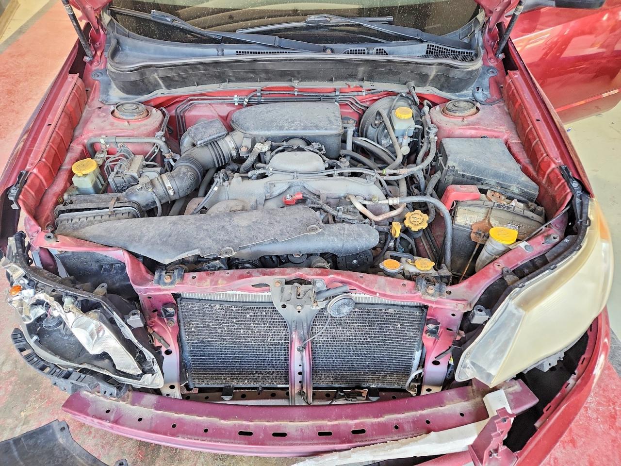 2009 Subaru Forester 2.5x Red vin: JF2SH61699H774397