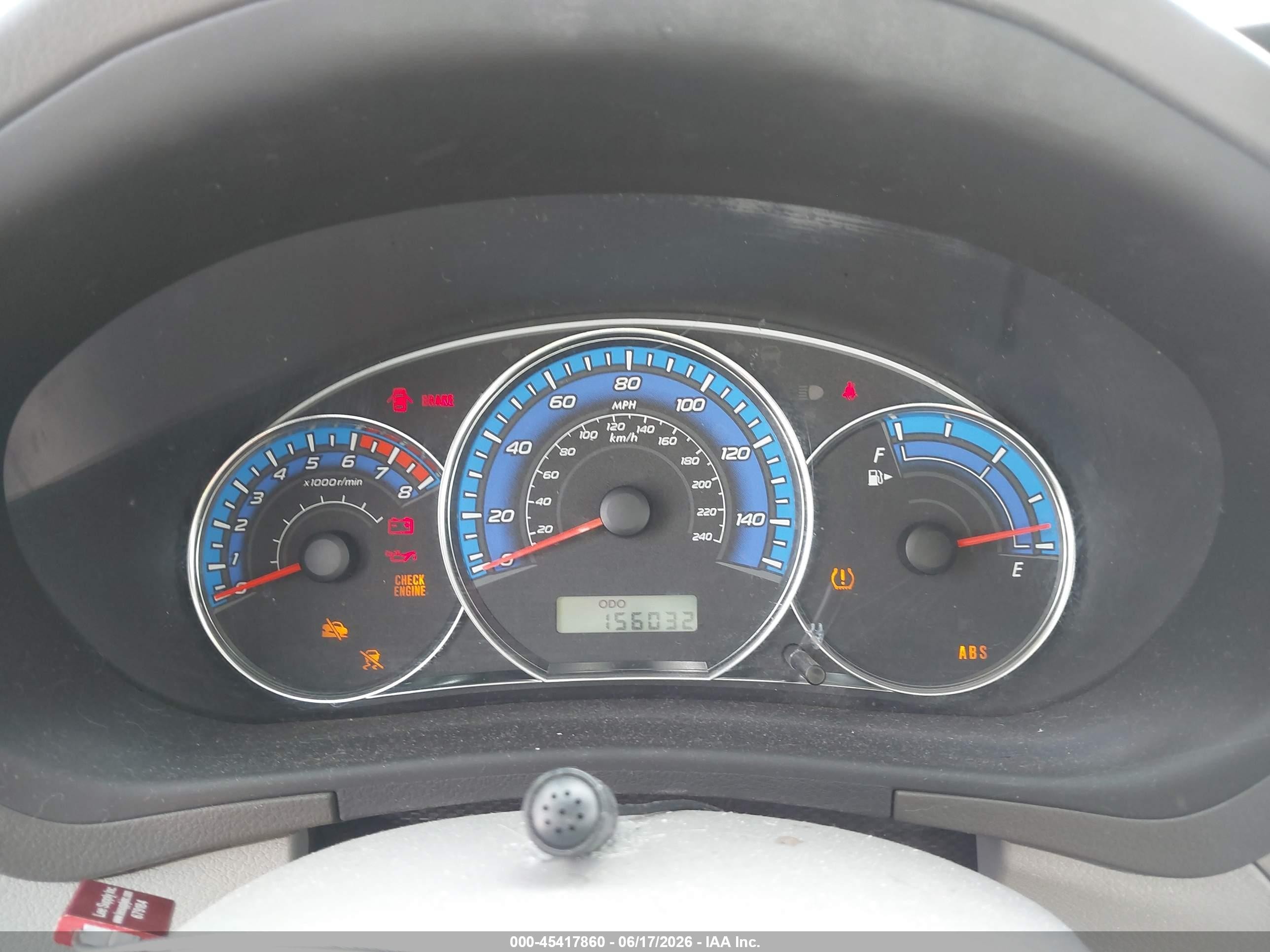 2009 Subaru Forester 2.5x Blue vin: JF2SH616X9G726767