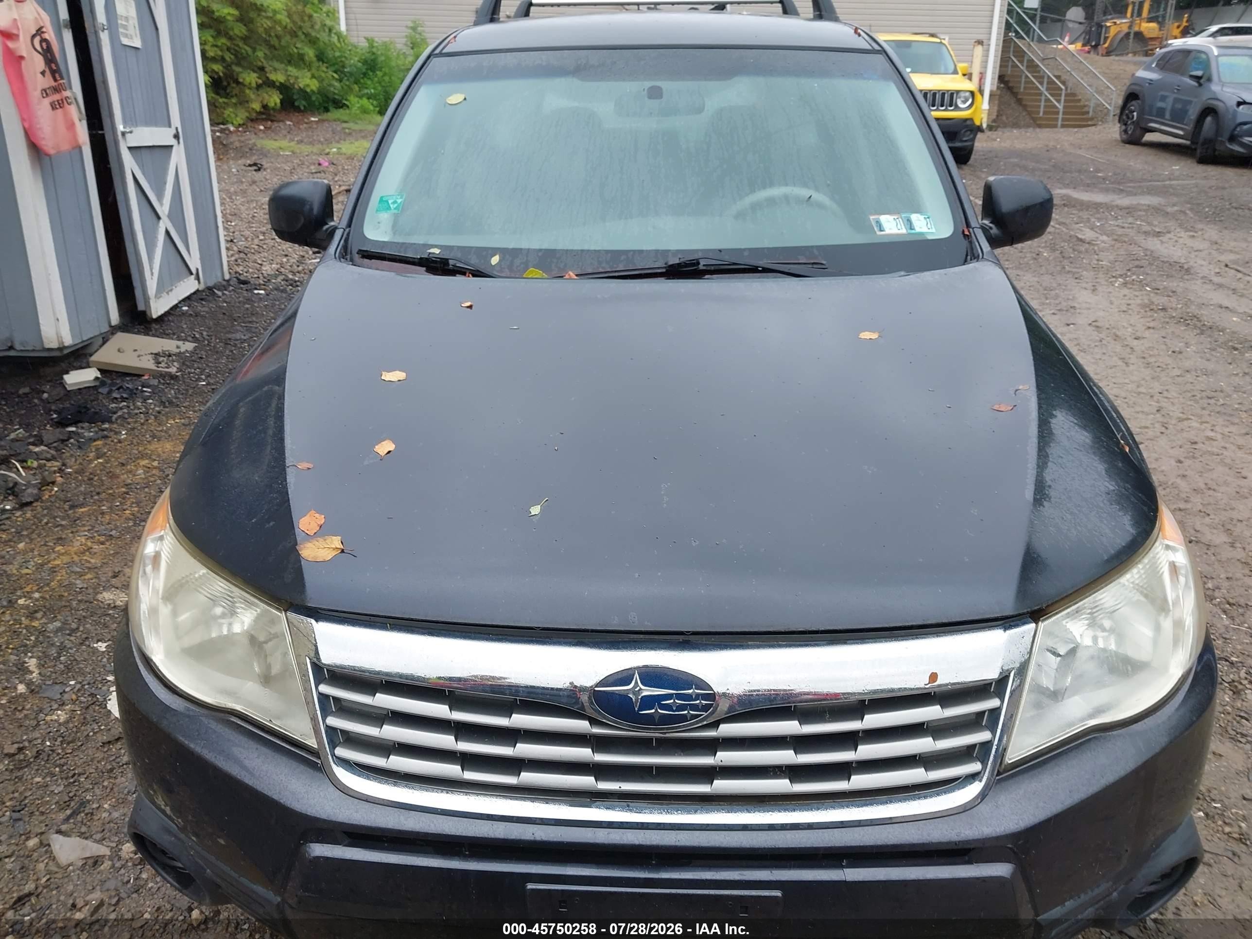 2009 Subaru Forester 2.5x Gray vin: JF2SH616X9H730554