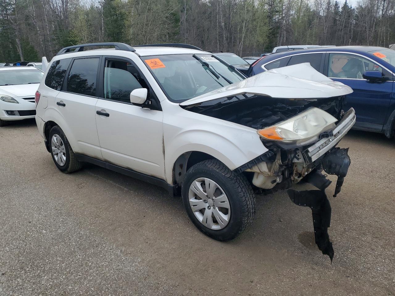 2009 Subaru Forester Xs Белый vin: JF2SH62609H789224