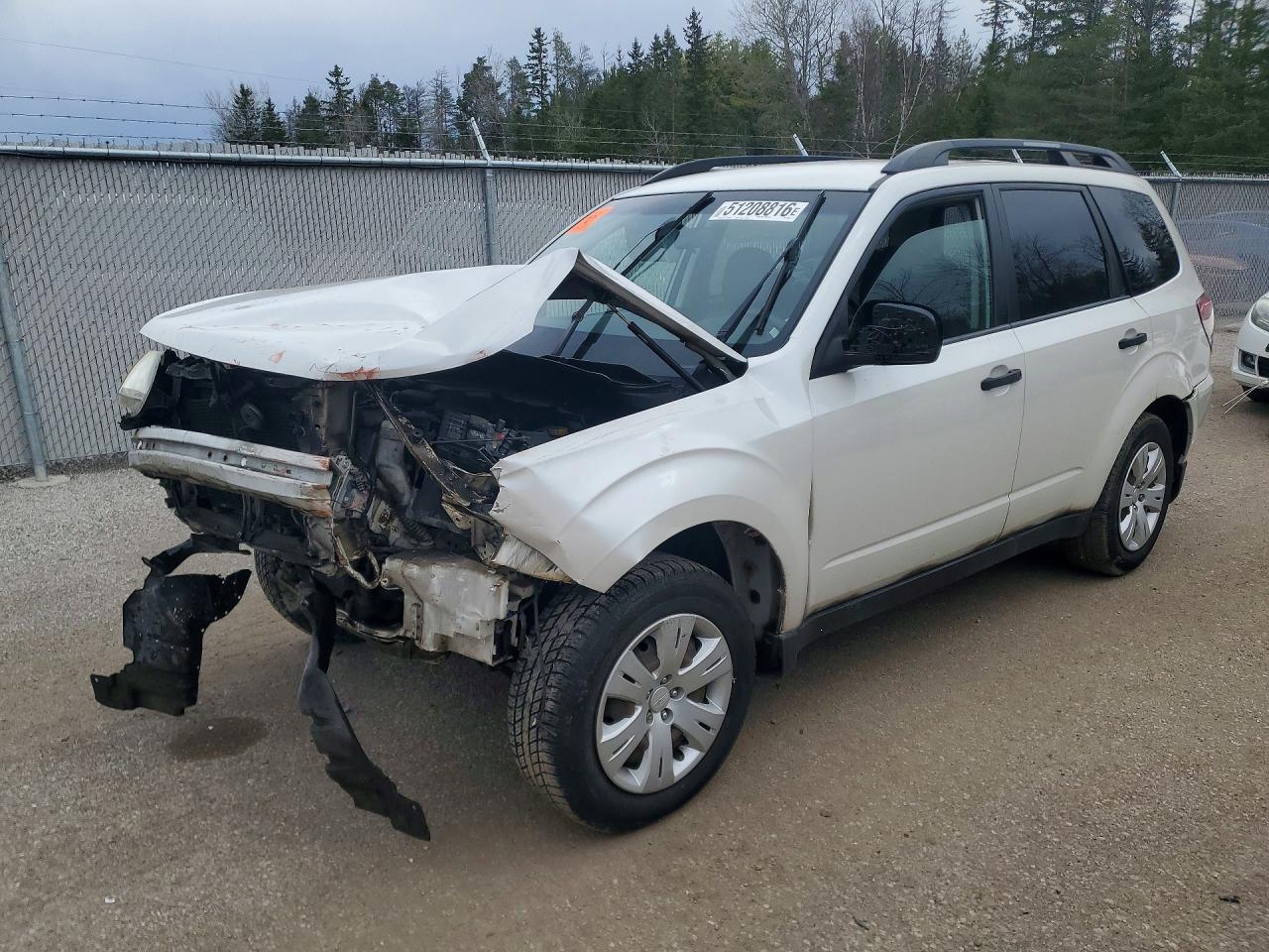 2009 Subaru Forester Xs Белый vin: JF2SH62609H789224