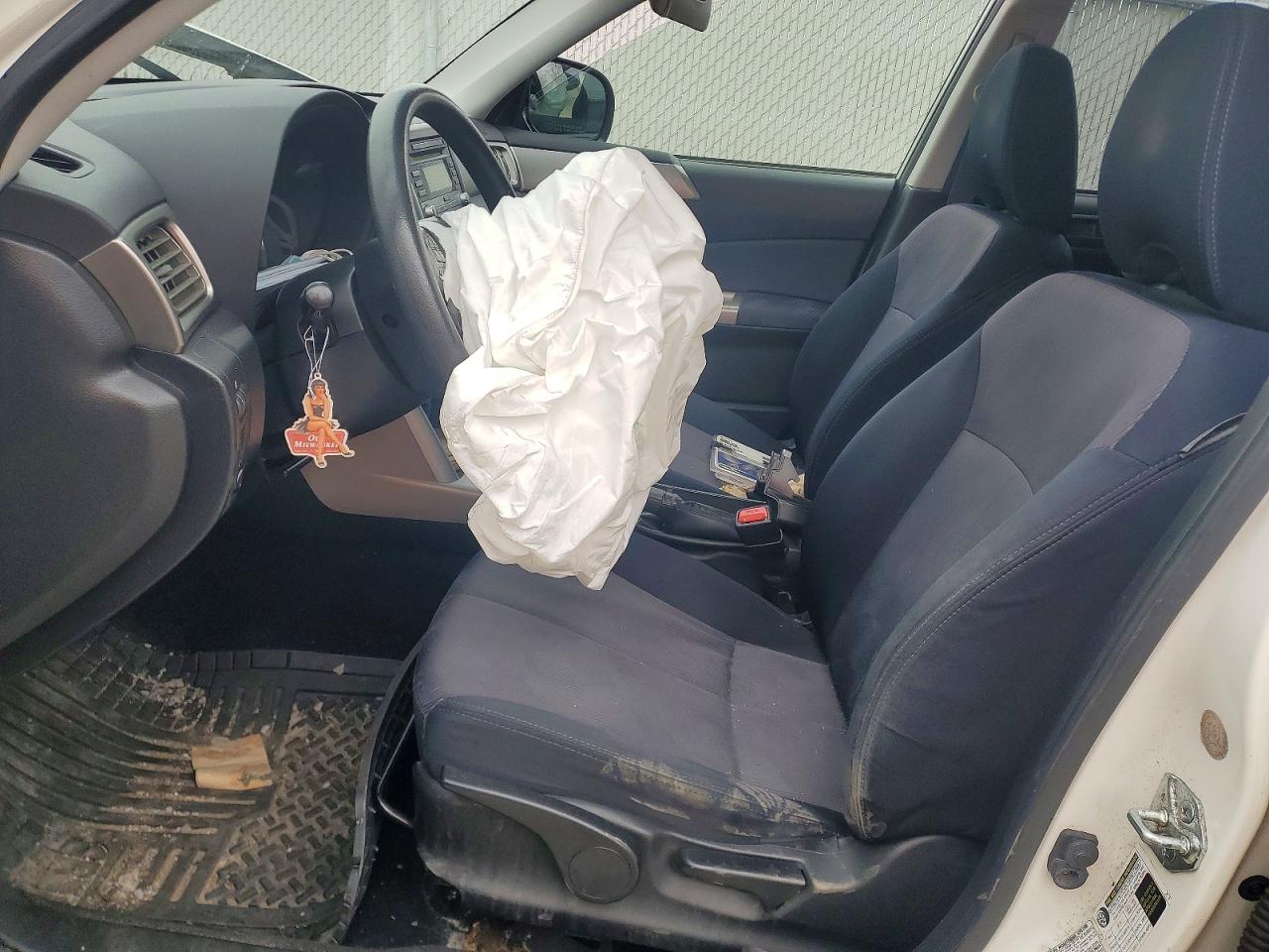 2009 Subaru Forester Xs Белый vin: JF2SH62609H789224