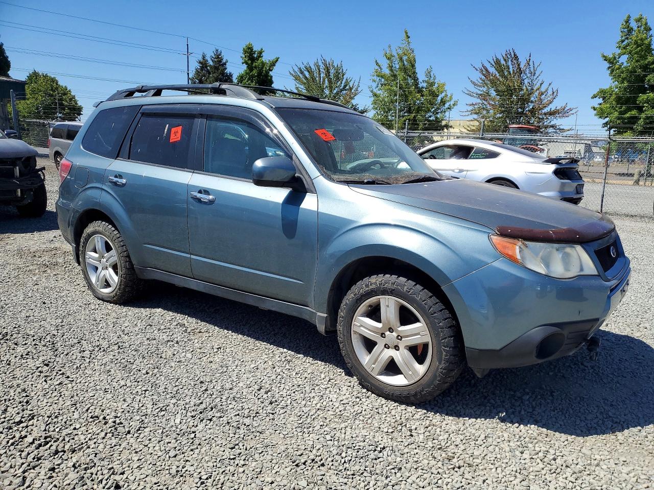 2009 Subaru Forester 2.5x Premium Бирюзовый vin: JF2SH63609H729863