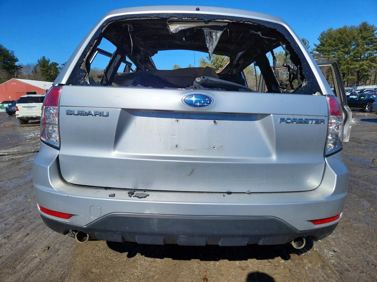 2009 Subaru Forester 2.5x Premium Silver vin: JF2SH63609H754312