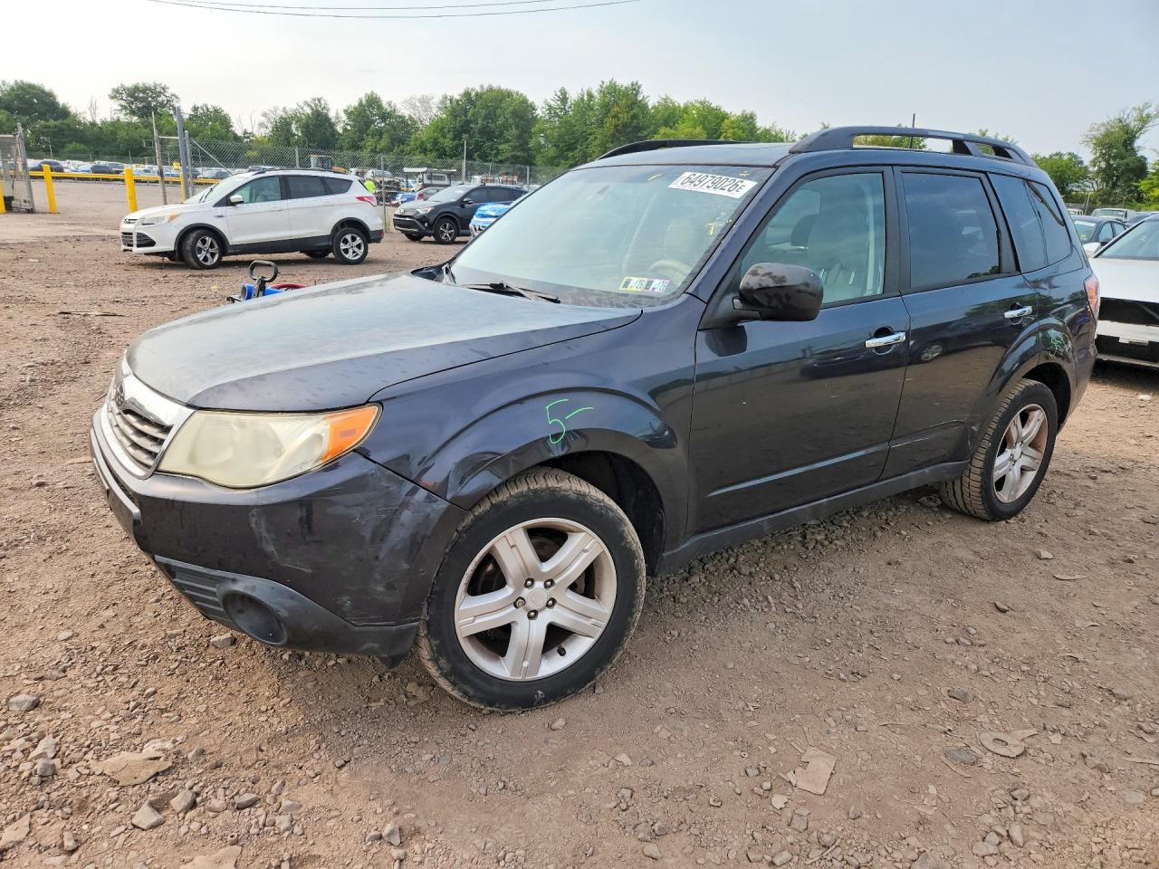 2009 Subaru Forester 2.5x Premium Black vin: JF2SH63609H780313