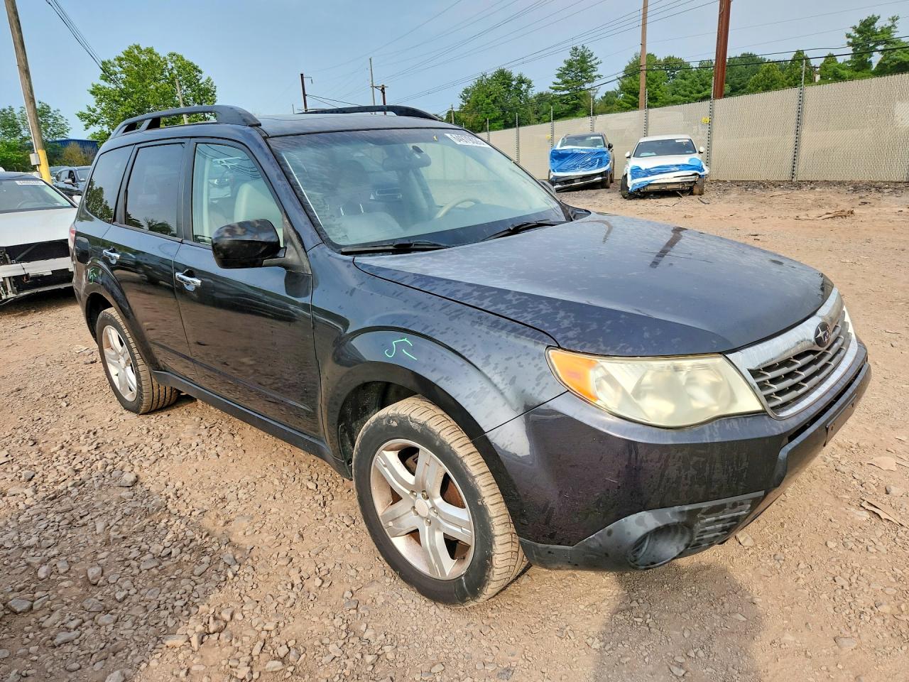 2009 Subaru Forester 2.5x Premium Black vin: JF2SH63609H780313
