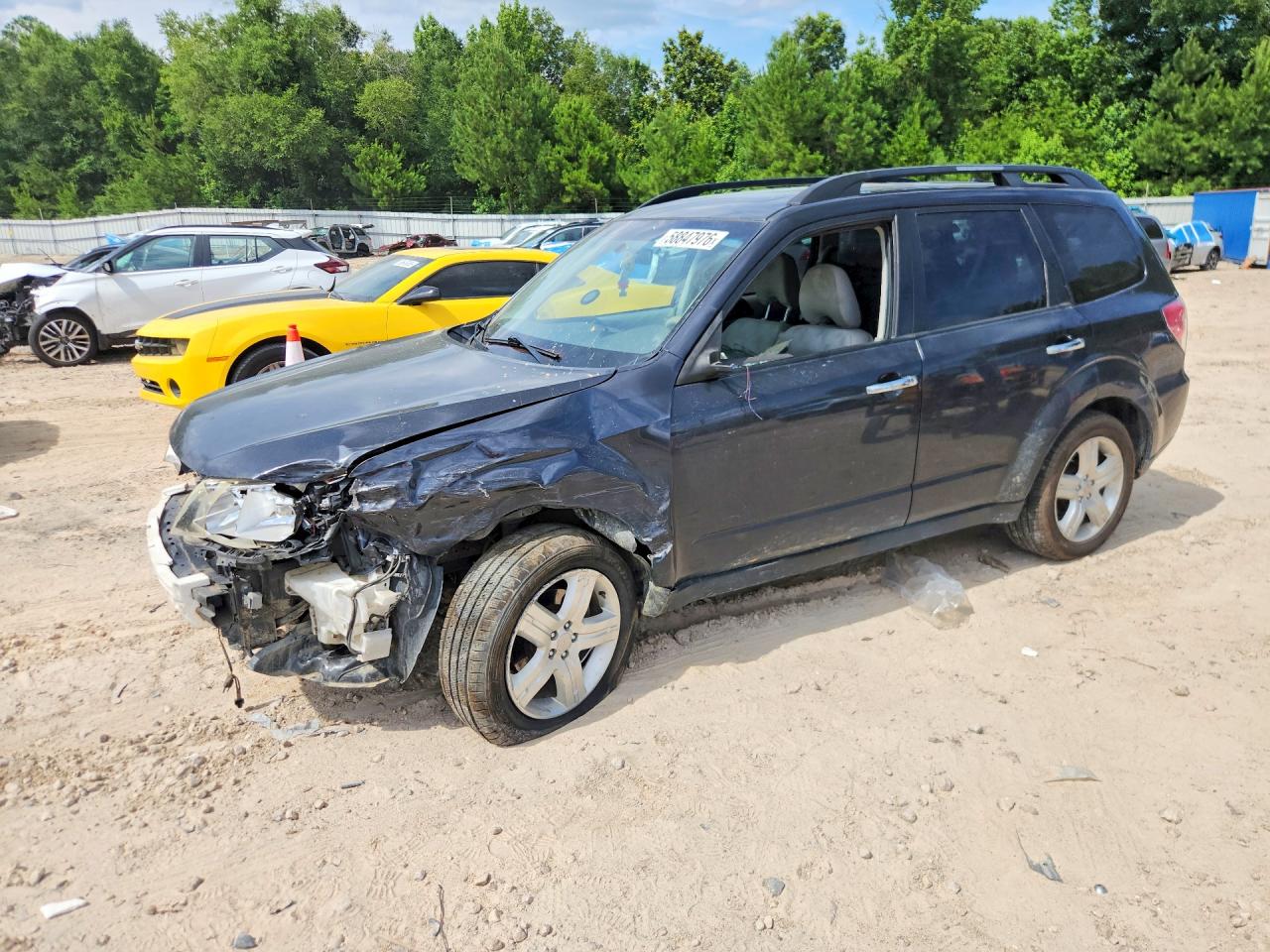 2009 Subaru Forester 2.5x Premium Black vin: JF2SH63609H795670