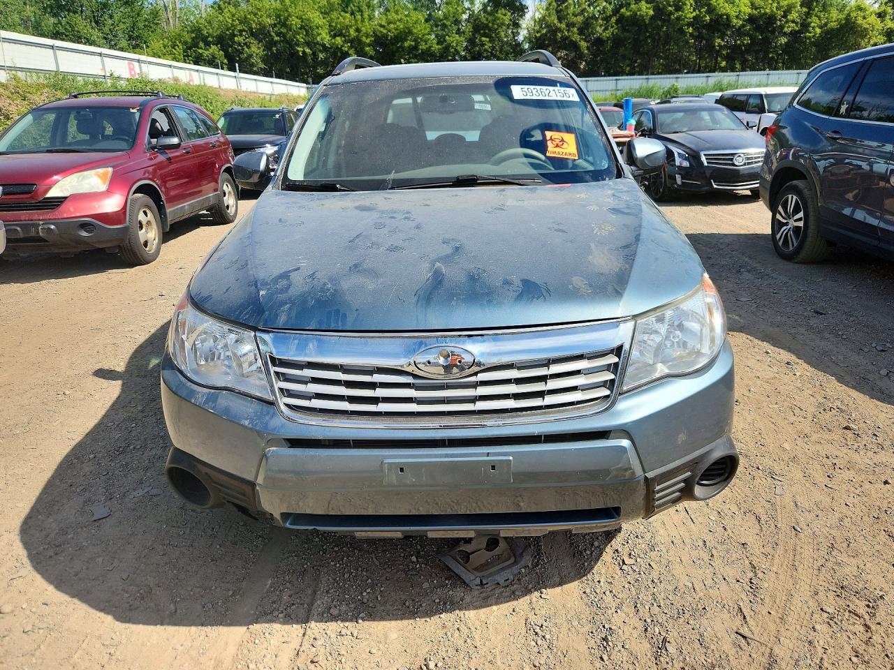 2009 Subaru Forester 2.5x Premium Бирюзовый vin: JF2SH63609H797516