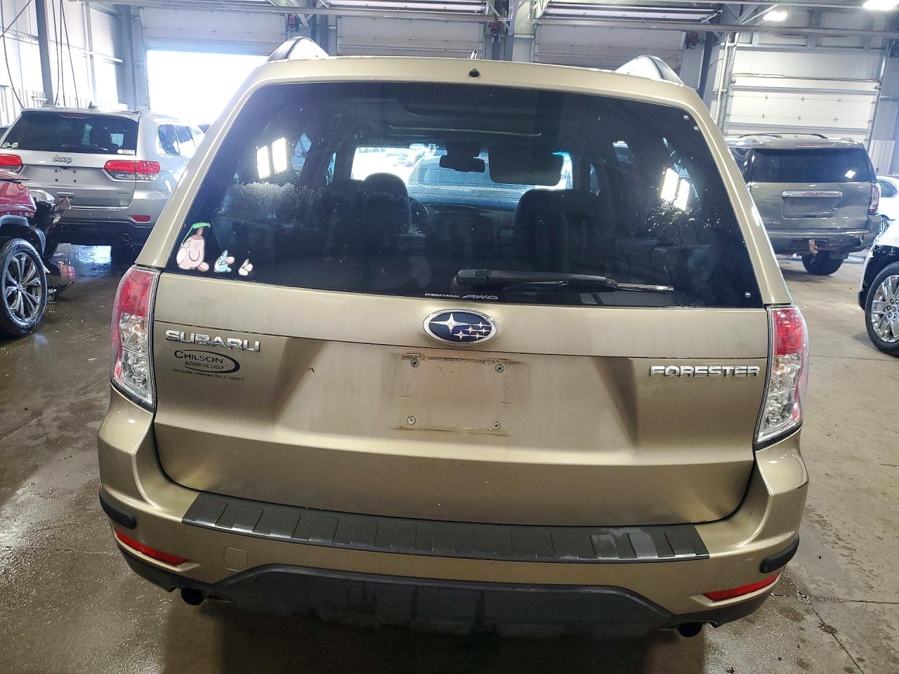 2009 Subaru Forester 2.5x Premium Tan vin: JF2SH63619H708519