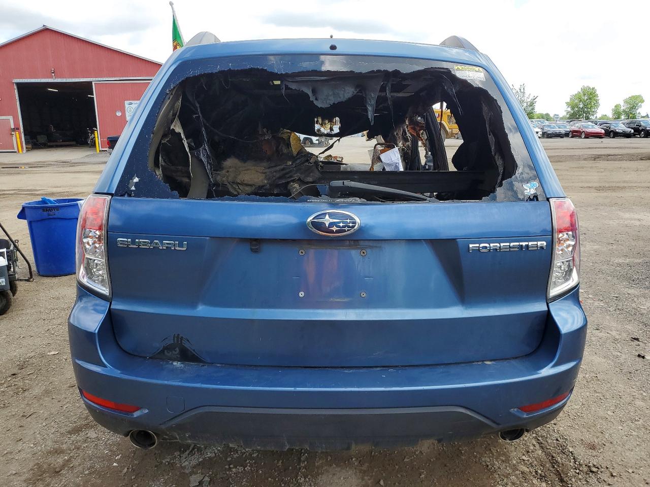 2009 Subaru Forester 2.5x Premium Blue vin: JF2SH63619H737146