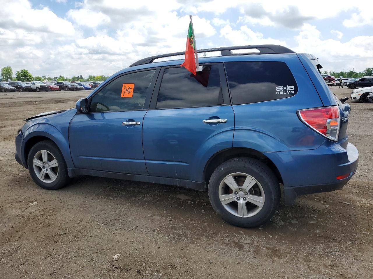 2009 Subaru Forester 2.5x Premium Blue vin: JF2SH63619H737146
