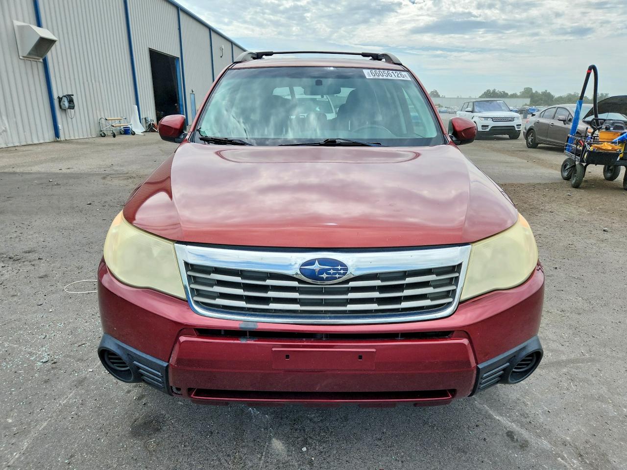 2009 Subaru Forester 2.5x Premium Бордовый vin: JF2SH63619H745019