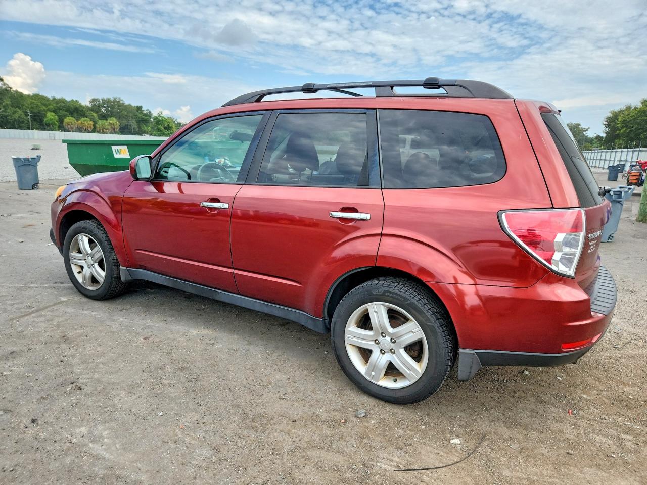 2009 Subaru Forester 2.5x Premium Бордовый vin: JF2SH63619H745019
