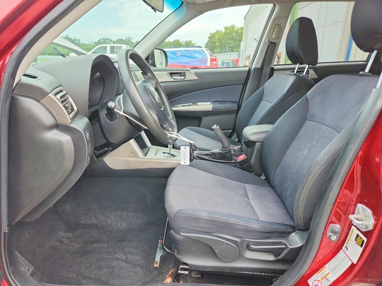 2009 Subaru Forester 2.5x Premium Бордовый vin: JF2SH63619H745019