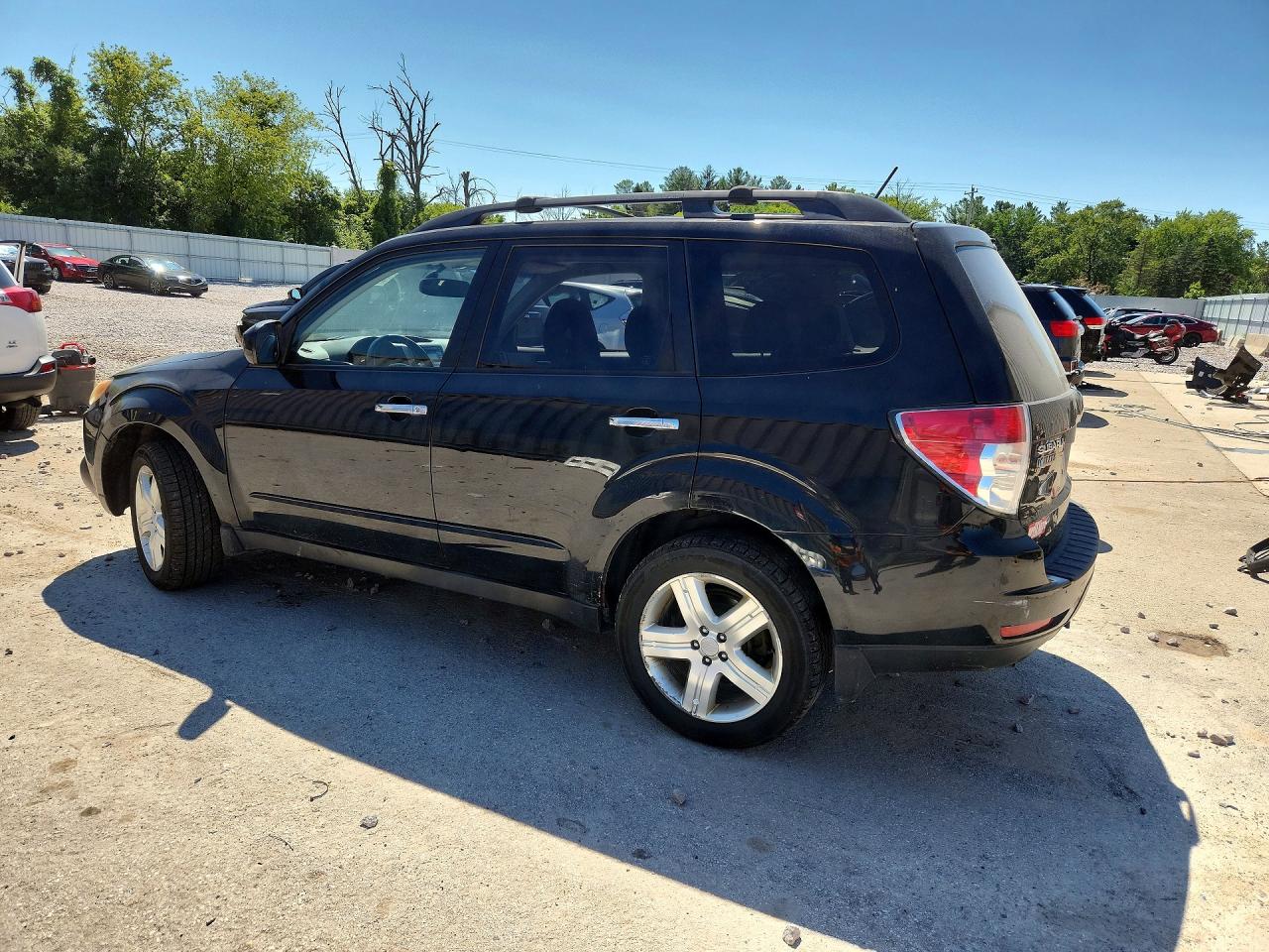 2009 Subaru Forester 2.5x Premium Black vin: JF2SH63619H746722