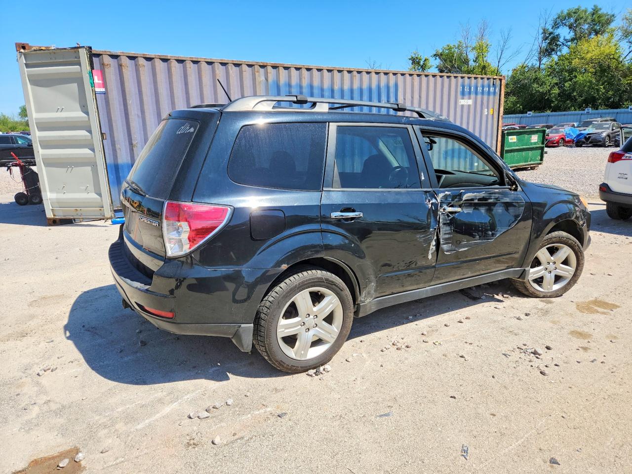 2009 Subaru Forester 2.5x Premium Black vin: JF2SH63619H746722