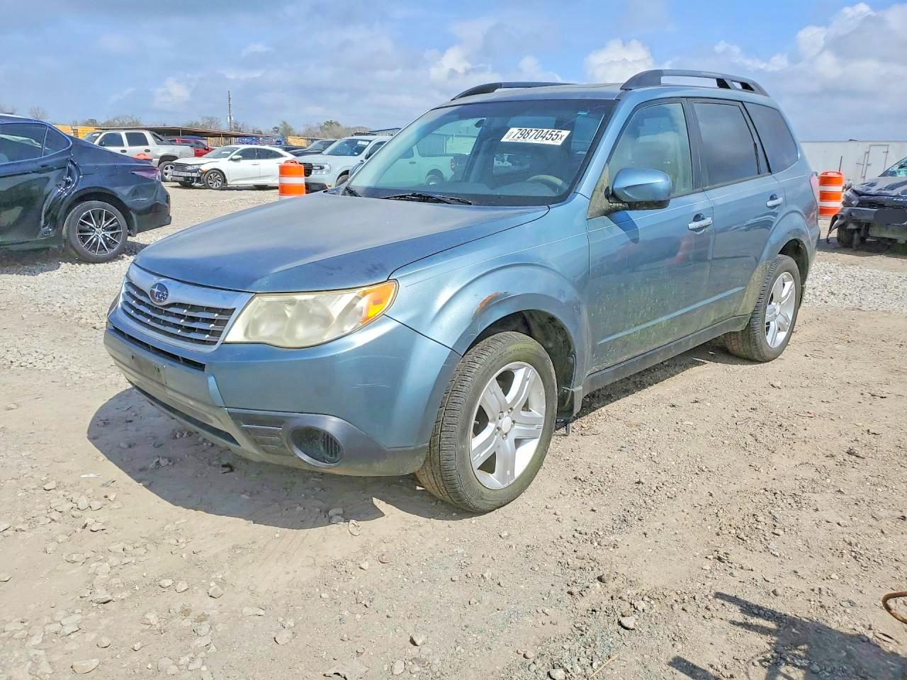 2009 Subaru Forester 2.5x Premium Green vin: JF2SH63619H781759