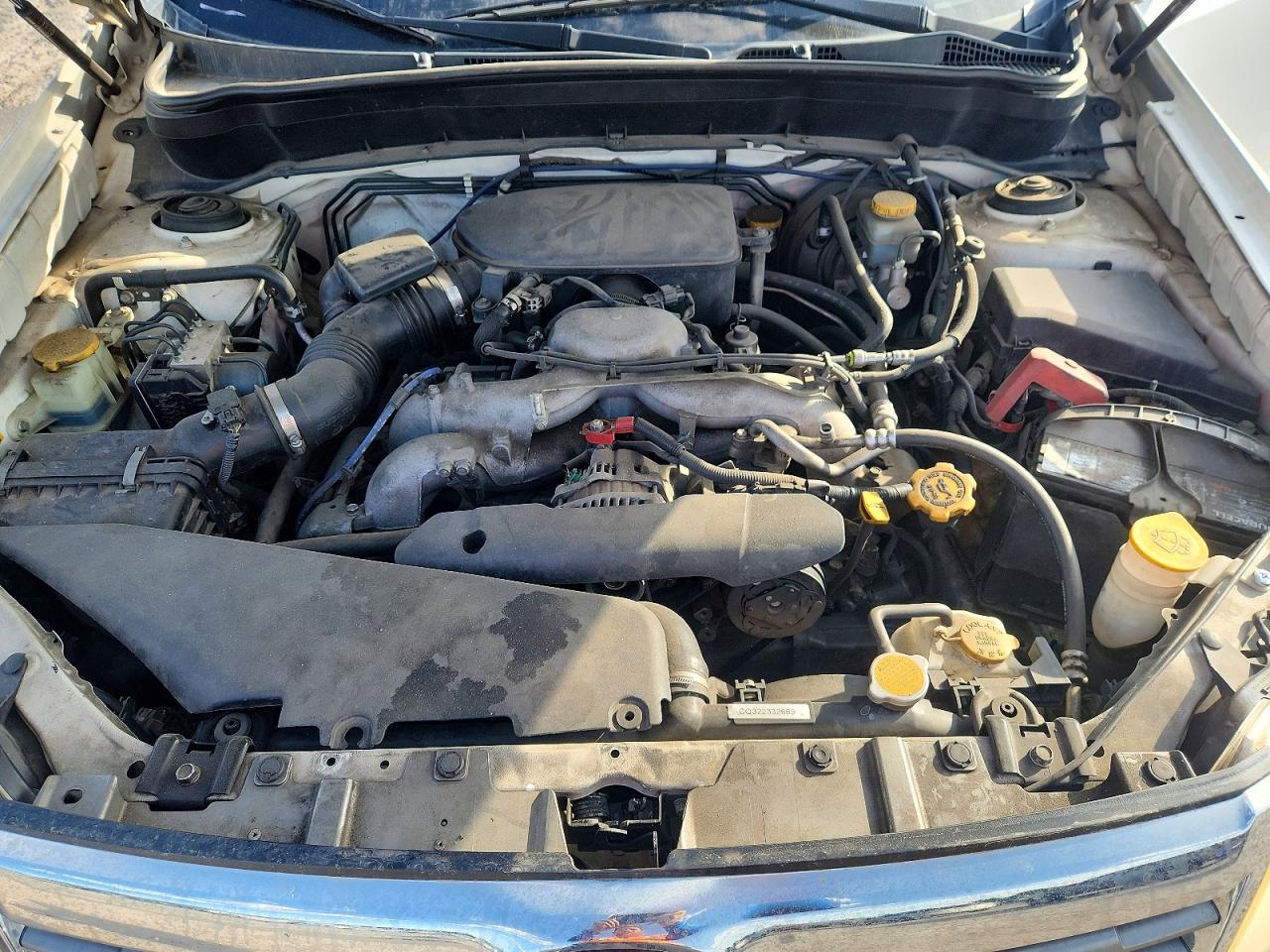 2009 Subaru Forester 2.5x Premium Белый vin: JF2SH63629G794140