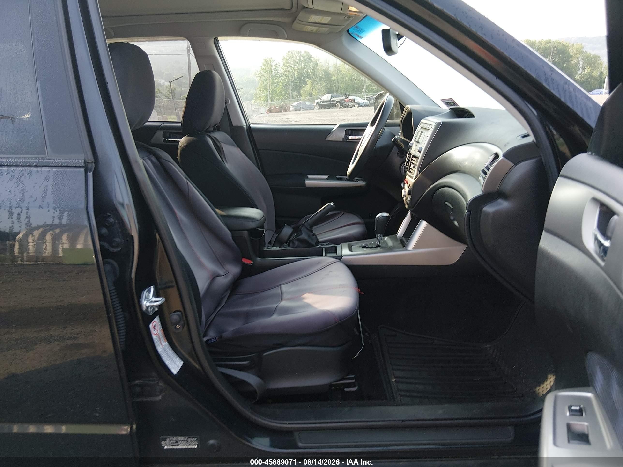 2009 Subaru Forester 2.5x Black vin: JF2SH63629H745076