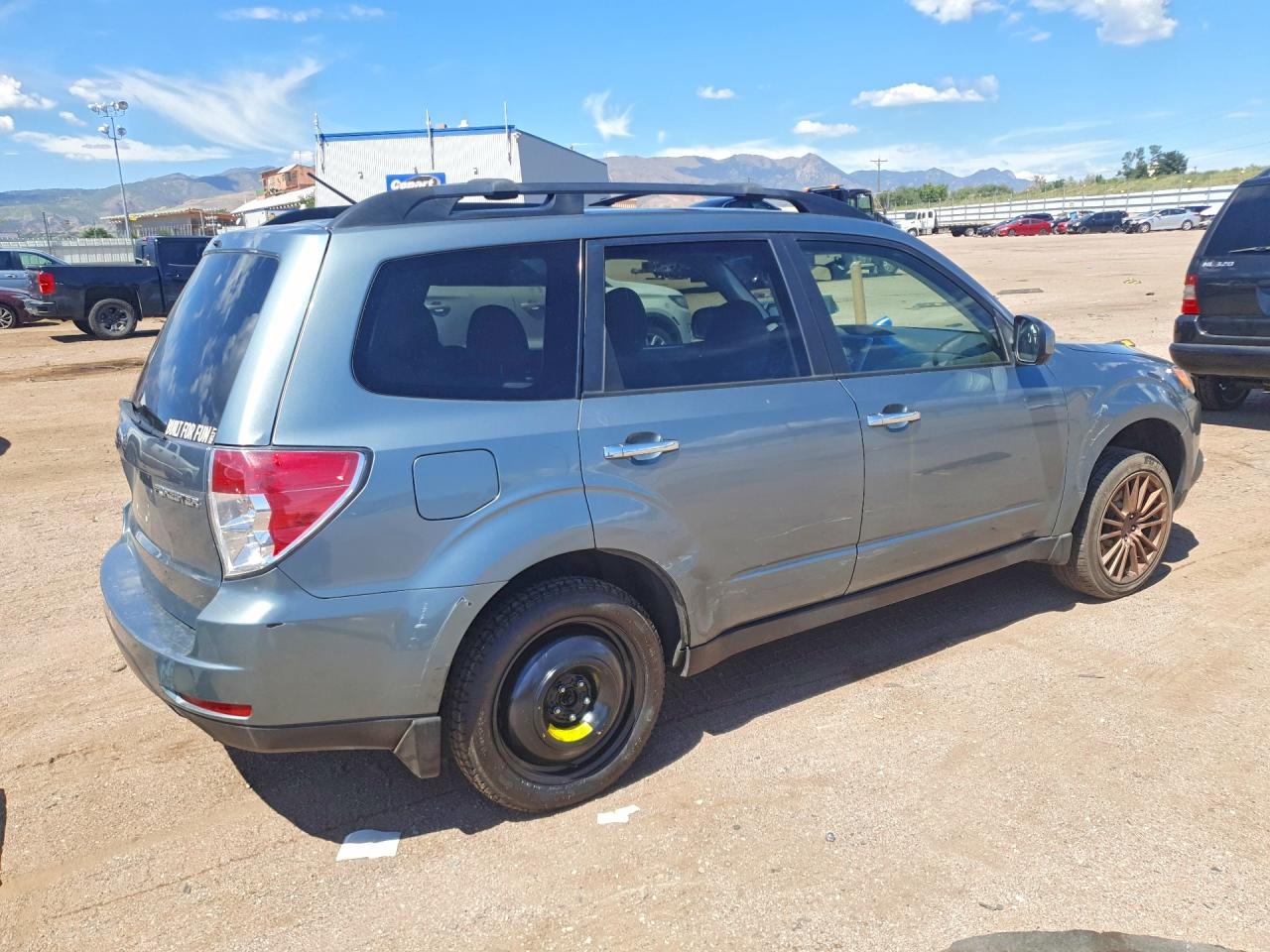 2009 Subaru Forester 2.5x Premium Blue vin: JF2SH63629H786839
