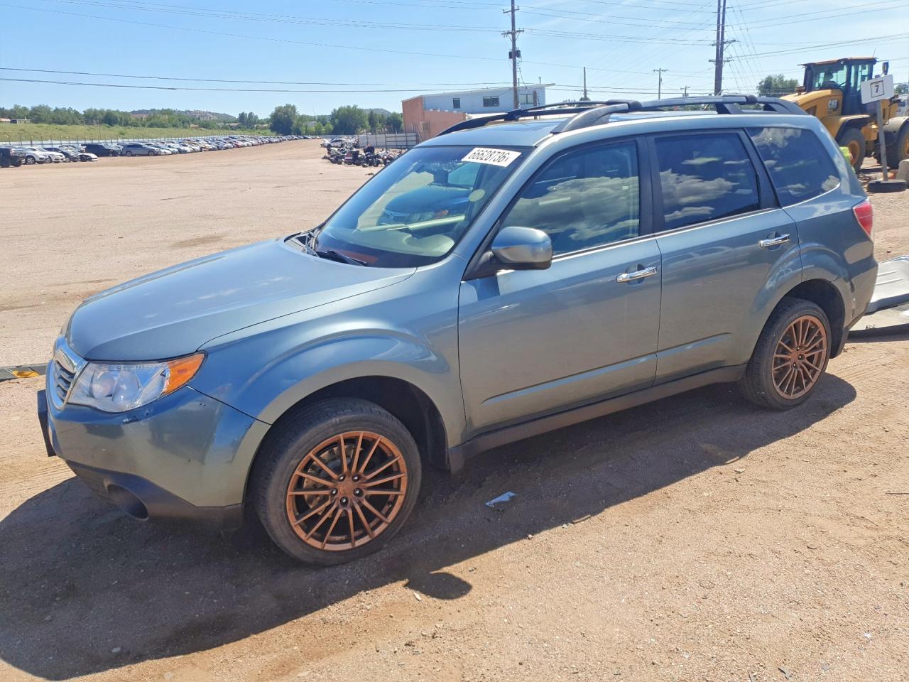 2009 Subaru Forester 2.5x Premium Blue vin: JF2SH63629H786839