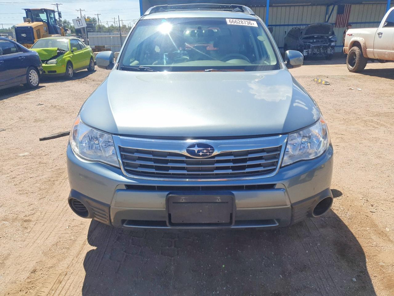 2009 Subaru Forester 2.5x Premium Blue vin: JF2SH63629H786839