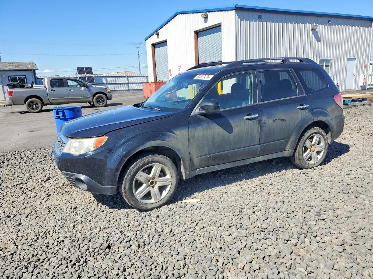 2009 Subaru Forester 2.5x Premium Black vin: JF2SH63639H706156