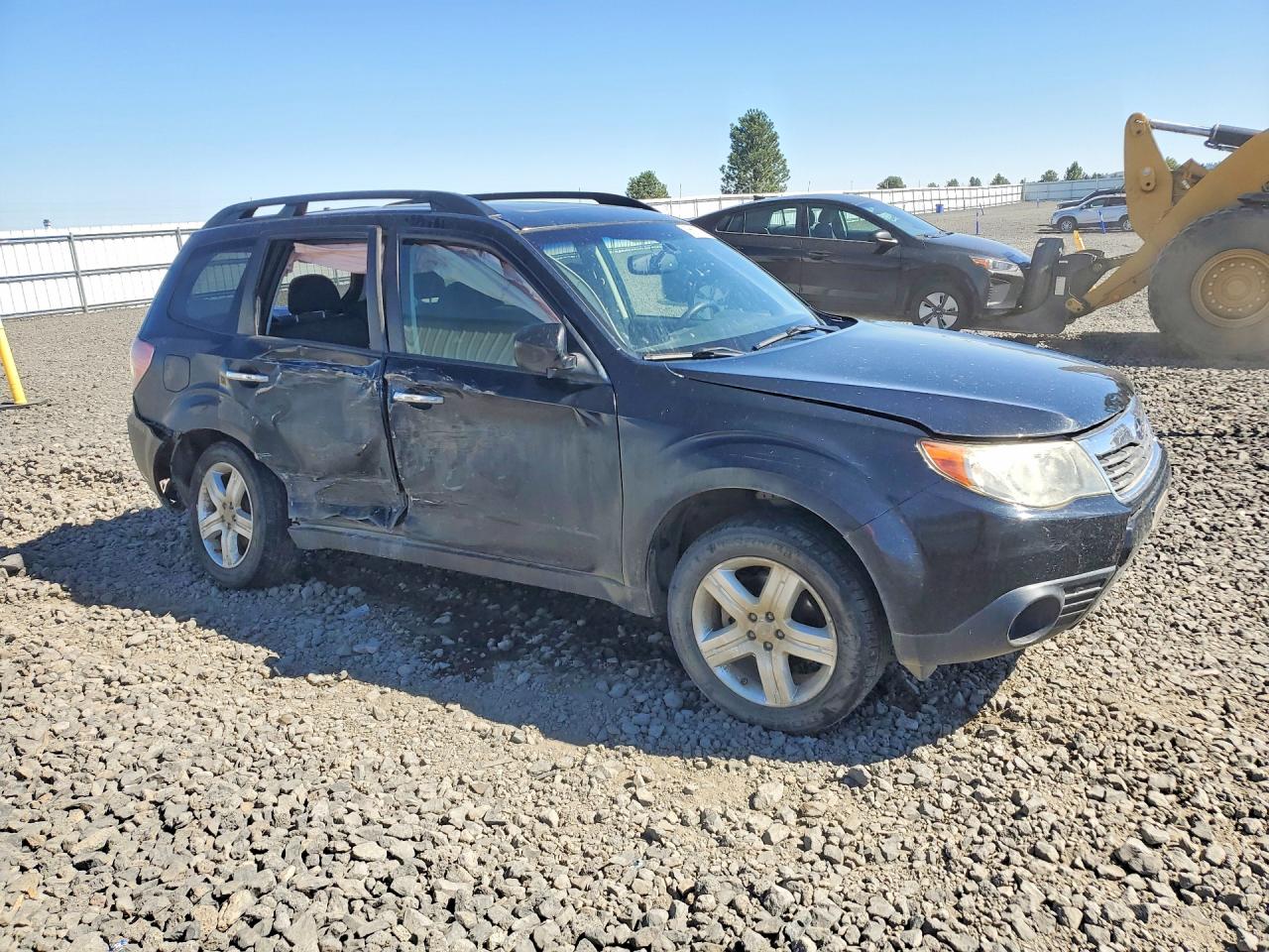 2009 Subaru Forester 2.5x Premium Black vin: JF2SH63639H706156