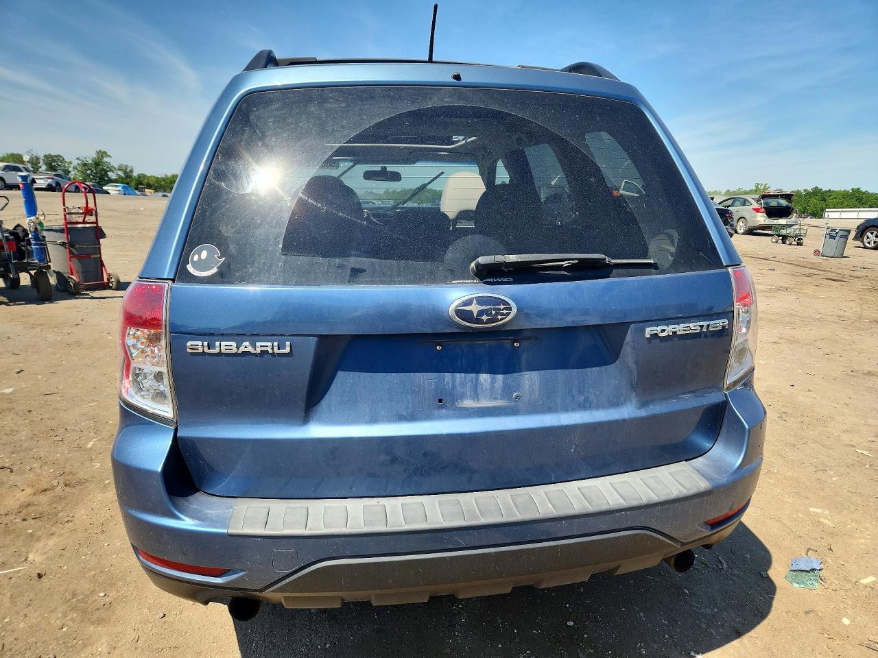 2009 Subaru Forester 2.5x Premium Blue vin: JF2SH63639H706724